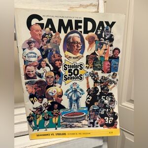 Gameday Steelers 50 Seasons Program